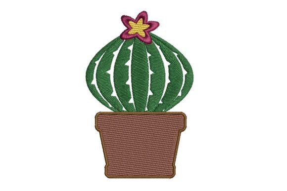A Designer's Review of the Cheerful Cactus Embroidery File