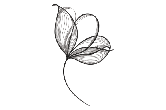 A Designer's Review of the Minimal Line Flower Embroidery
