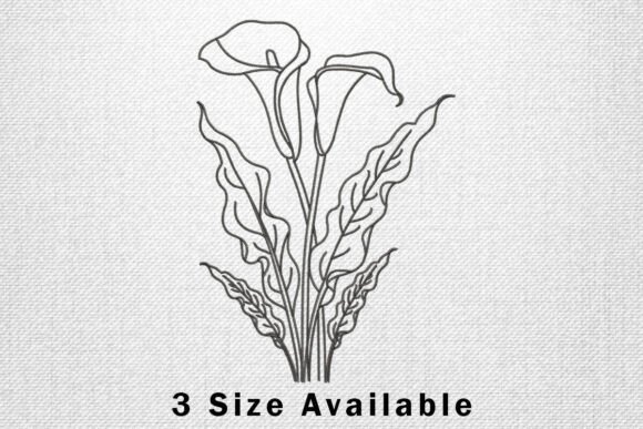 Calla Lily Line Art: A Stitcher's Honest Review