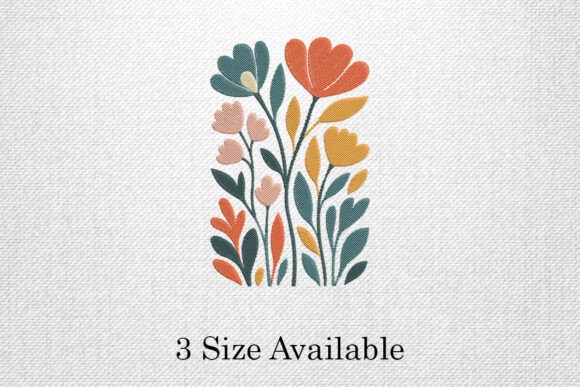 Colorful Floral Machine Embroidery File Review