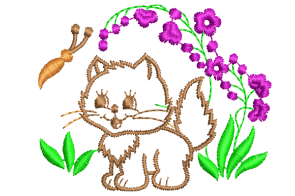 Cute Cat and Butterfly: A Designer Review