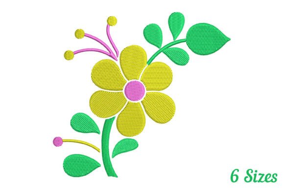 Floral Colorful Flower Pattern for Boutique Apparel