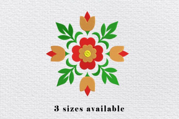 Floral Mandala Embroidery File: A Designer's Review