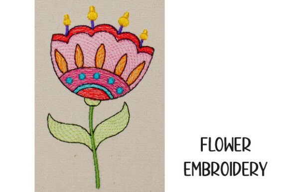 Folk Flower Country Style Embroidery Design Review