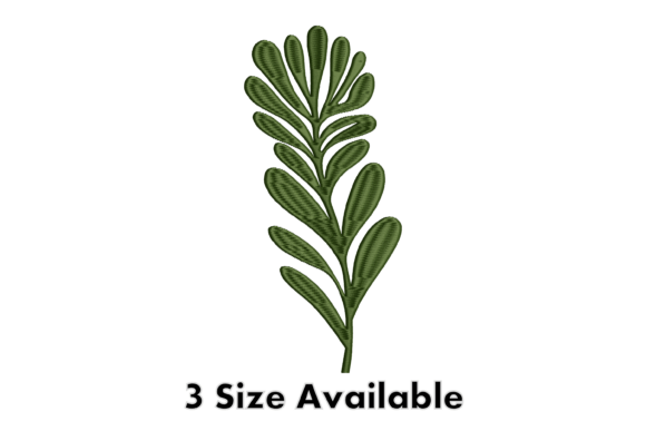 Minimal Botanical Leaf: A Craft Fair Embroidery Review