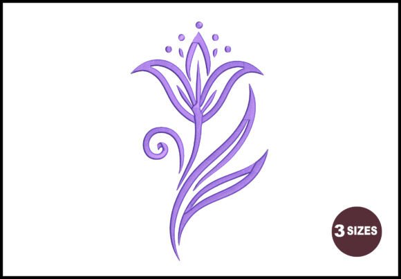 Purple Swirl Flower: An Embroidery Designer's Review