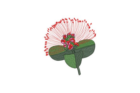 Red Pohutukawa: A Playful Flower for Boutique Apparel