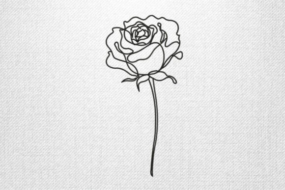 Single Line Rose: A Designer’s Boutique Embroidery Review