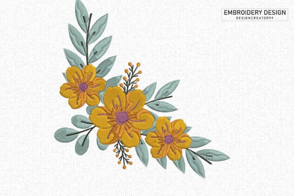 Spring Flower Embroidery: A Bohemian Corner Border Review