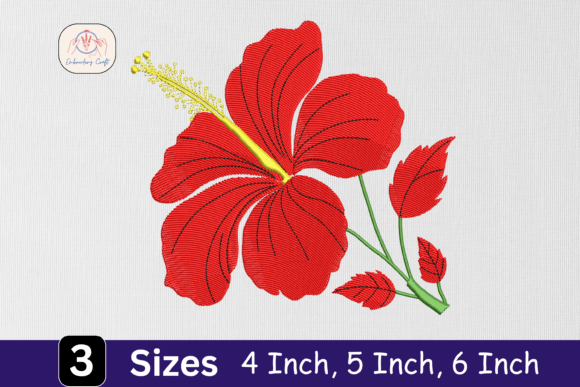 Tropical Floral Red Hibiscus Flower Seasonal Design Review
