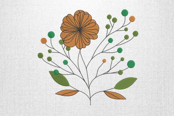 Whimsical Floral Branch: A Seasonal Embroidery Review