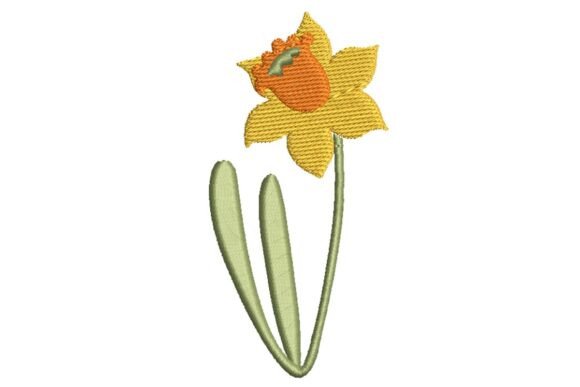 Yellow Daffodil Embroidery: A Designer's Review for Boutique Apparel